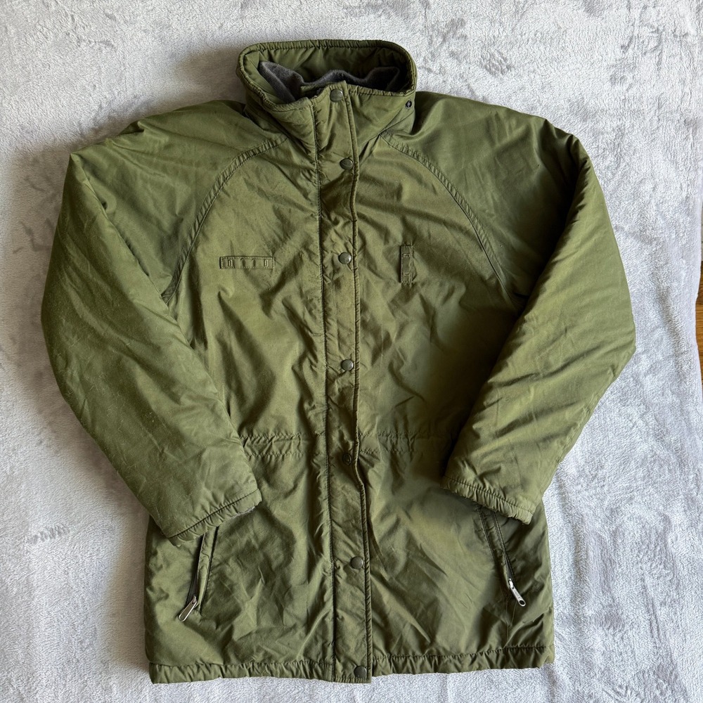 Vintage USA Made The North Face NPS Uniform Jacket Olive Green W-M